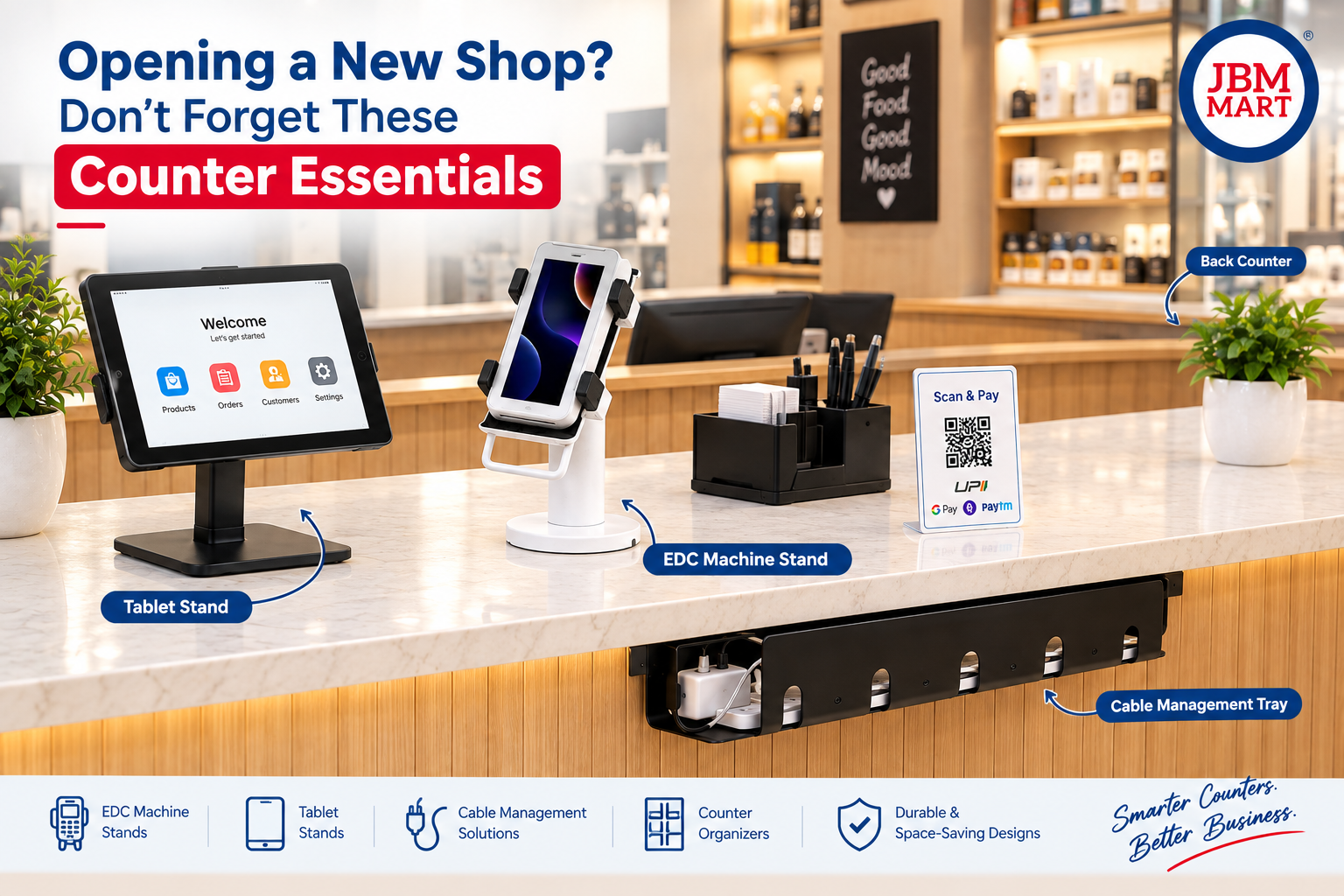 Opening a New Shop? Don't Forget These Counter Essentials