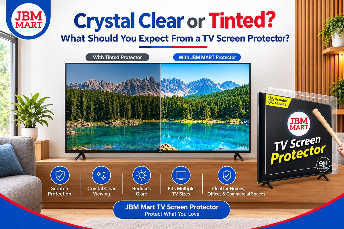 Crystal Clear or Tinted? What Should You Expect From a TV Screen Protector?