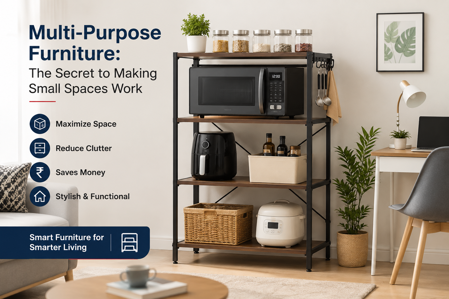 Multi-Purpose Furniture: The Secret to Making Small Spaces Work
