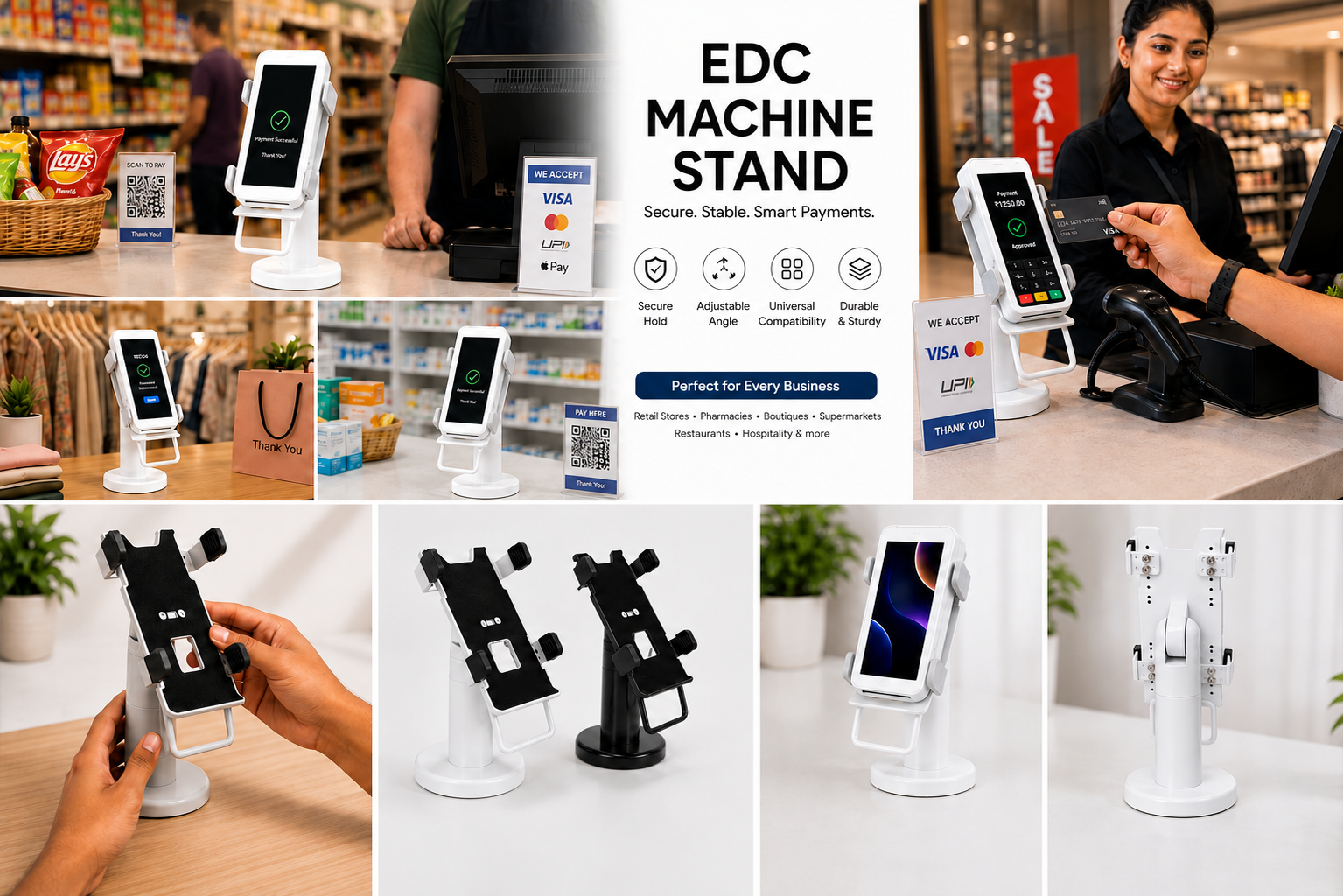 EDC/POS Machine Stand: A Smart Solution for Modern Payment Counters